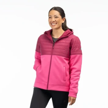 Klim Granite Canyon Insulated Hoodie Punch Pink - Raspberry Radiance